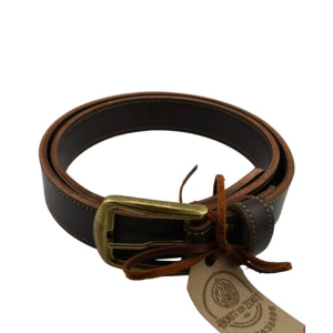 Leather belt