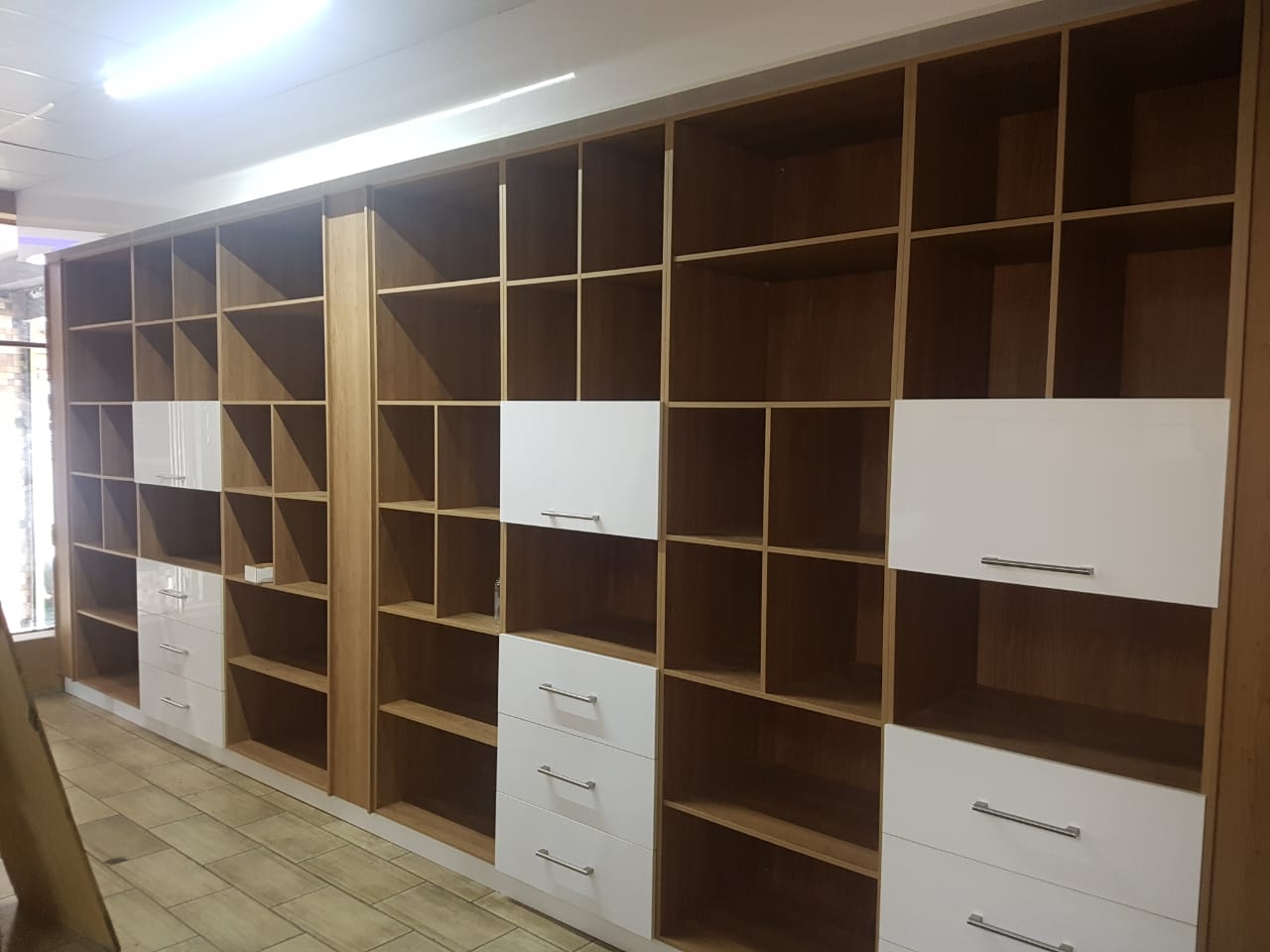 Living custom cabinetry project by Lé Grandt Woodcraft