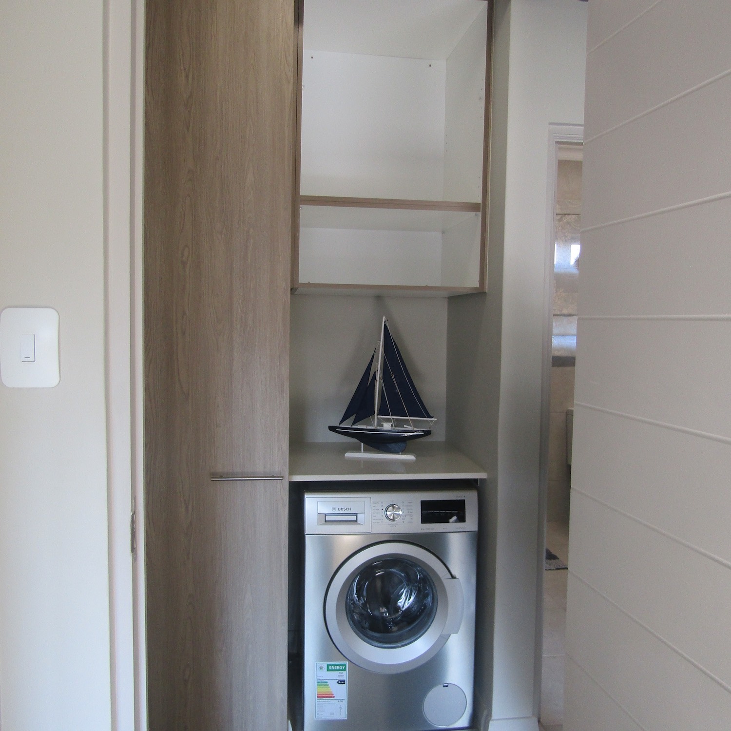 Living custom cabinetry project by Lé Grandt Woodcraft