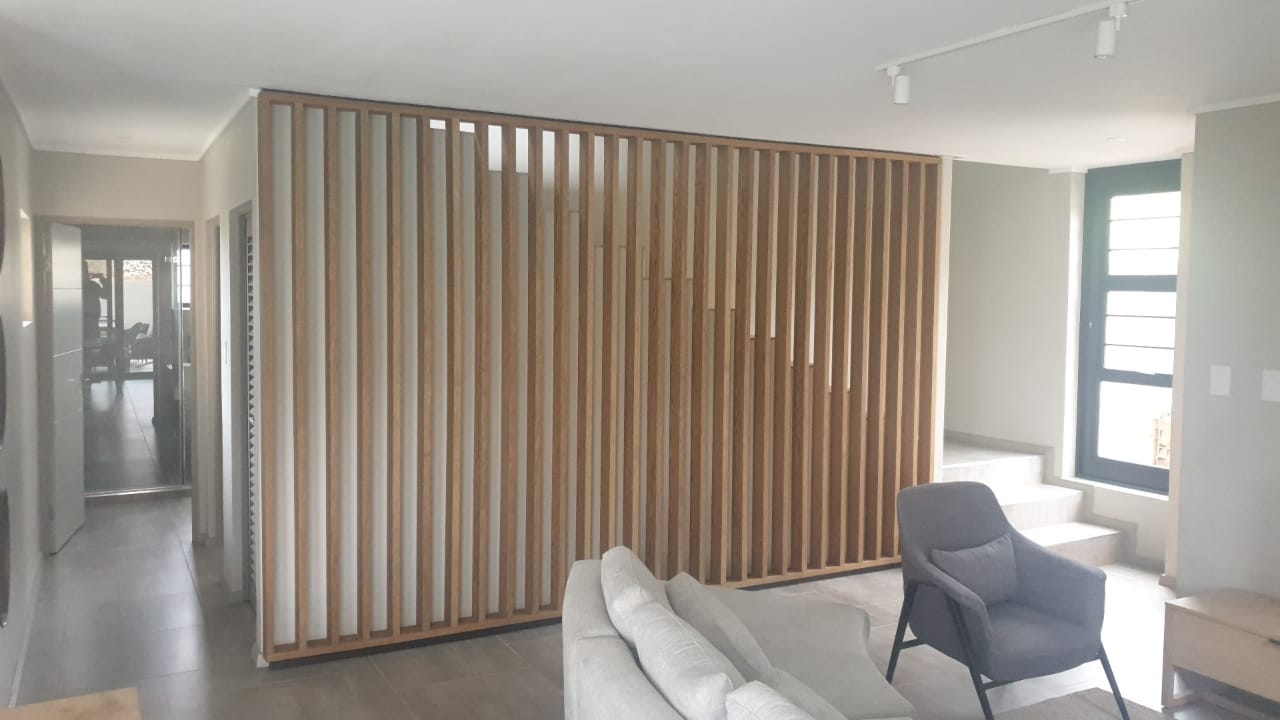 Living custom cabinetry project by Lé Grandt Woodcraft