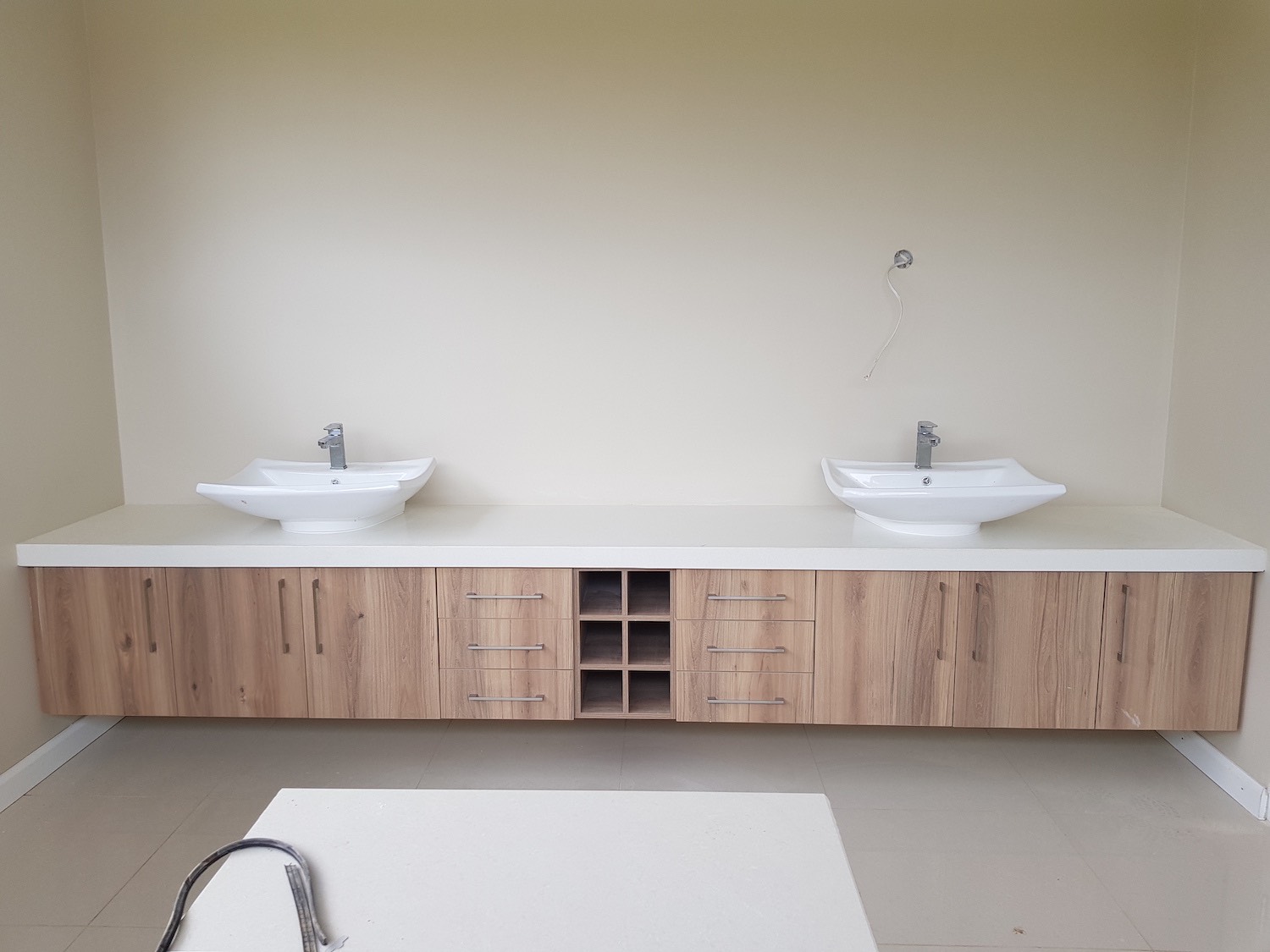 Vanities custom cabinetry project by Lé Grandt Woodcraft