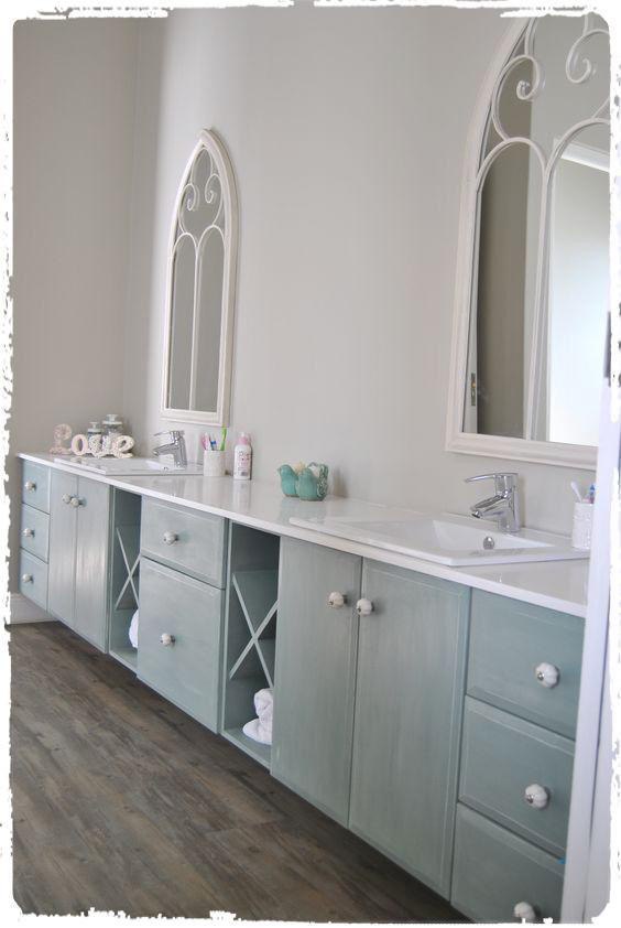Vanities custom cabinetry project by Lé Grandt Woodcraft