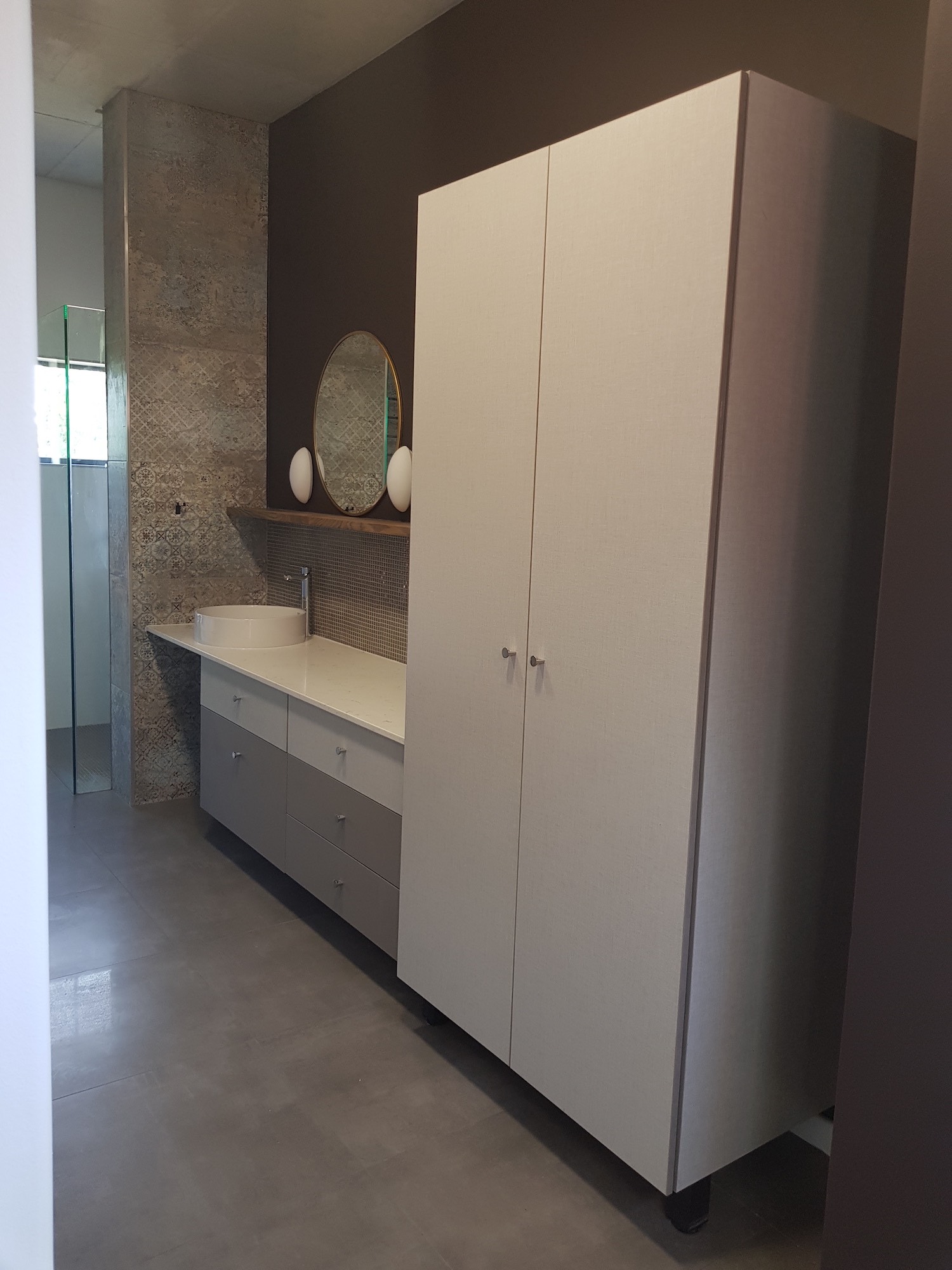 Vanities custom cabinetry project by Lé Grandt Woodcraft