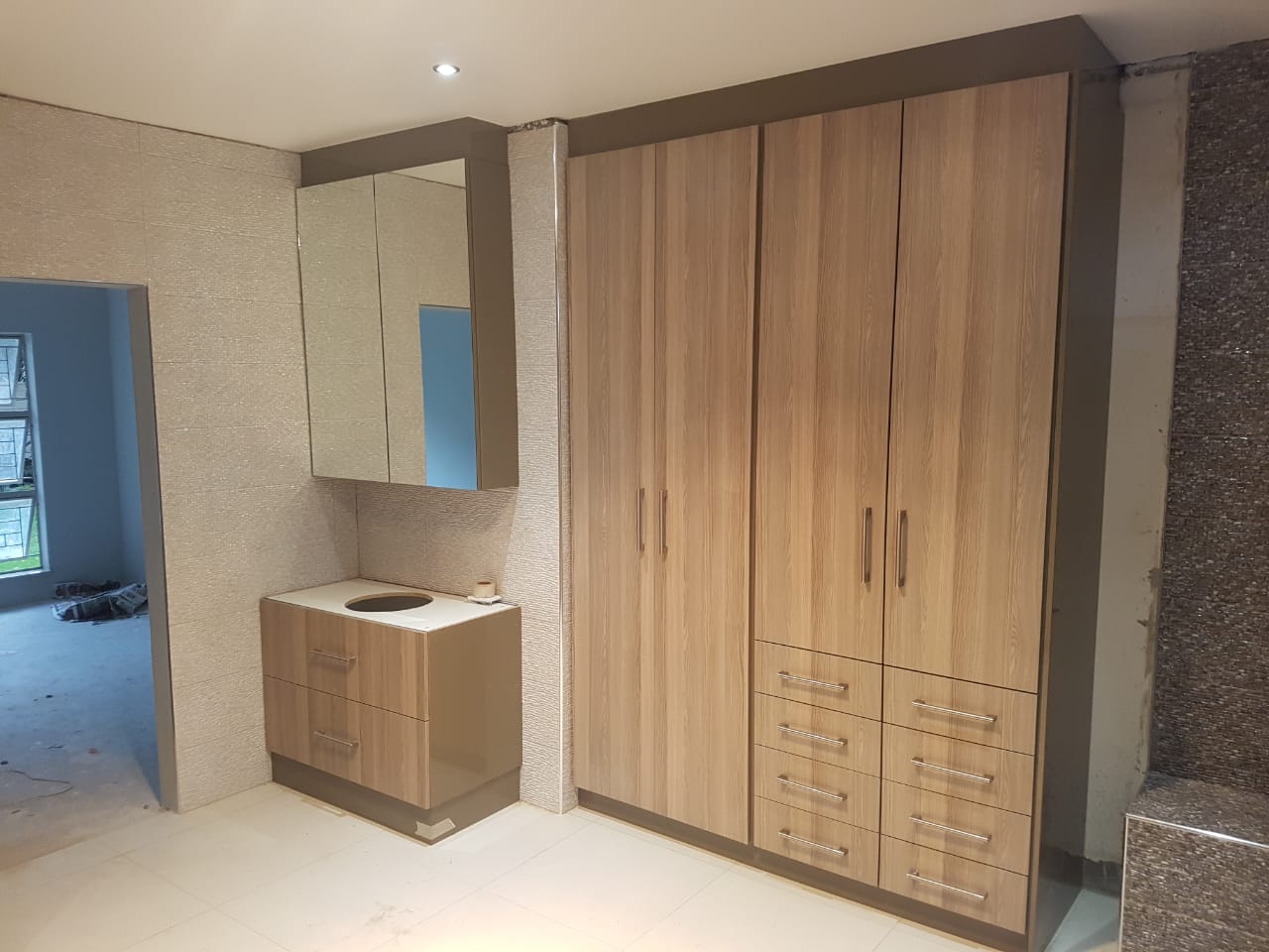 Vanities custom cabinetry project by Lé Grandt Woodcraft